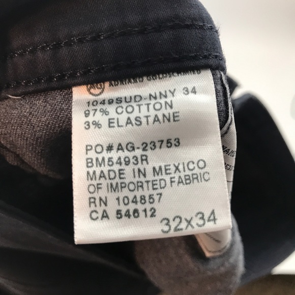 ADRIANO GOLDSCHMIED Men’s Navy Protégé Straight Leg Jeans - Picture 12 of 14